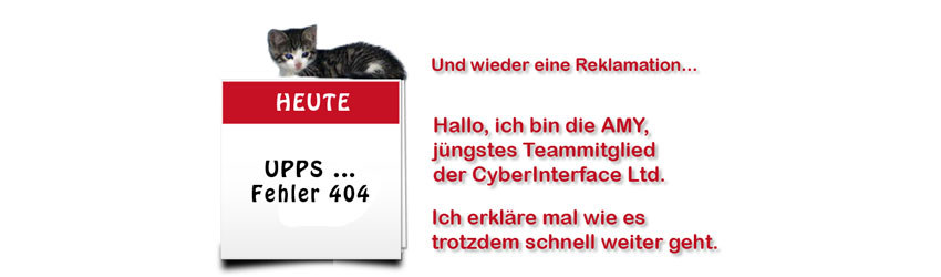 AMY unser jüngstes Teammitglied